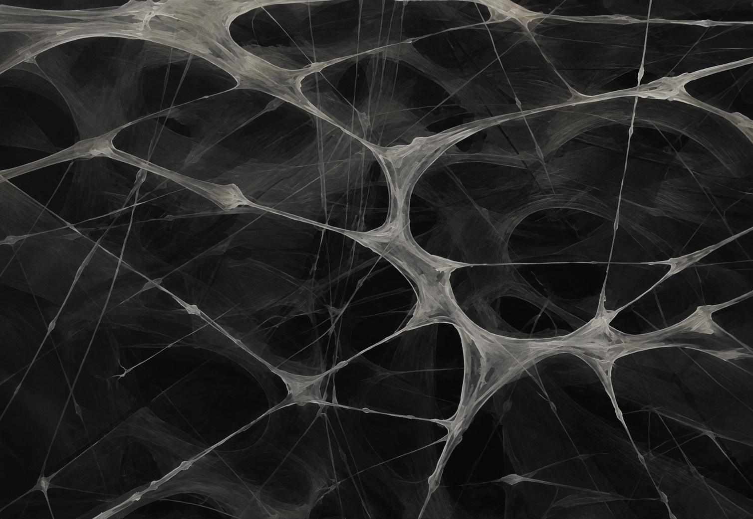 The fascial matrix of collagen and elastin fibres